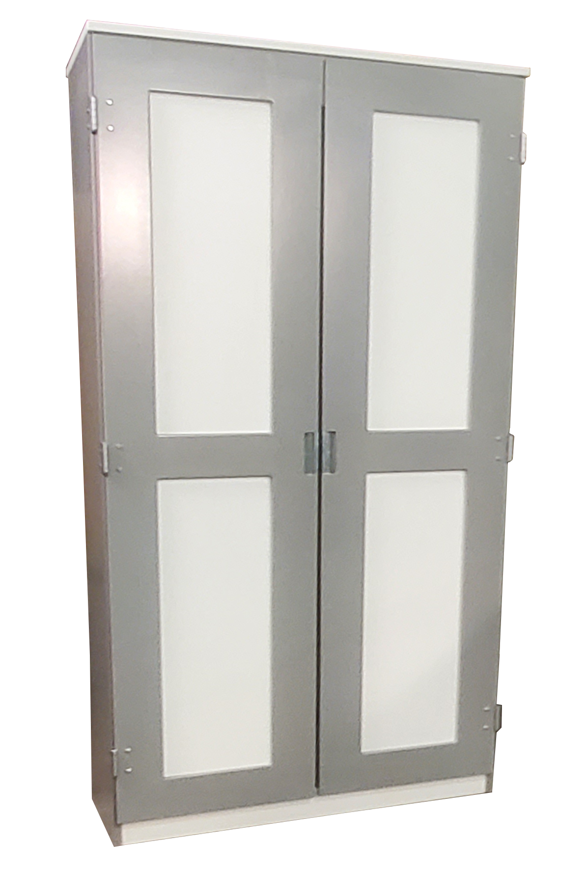 Urban Deluxe Double Door Wardrobe, Inset Panel Doors, 42"W